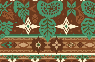 Polynesian Tribal Wallpaper