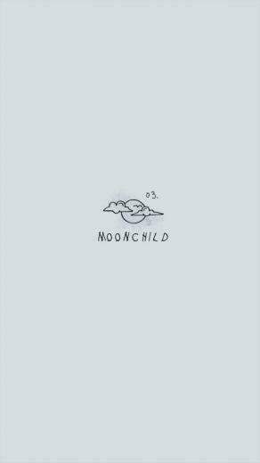 Nina Aidi On Art Bts Wallpaper Moon Child Lyric