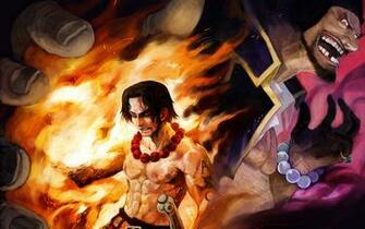 Portgas D Ace Vs Marshall Teach Wallpaper And