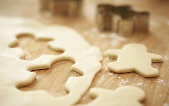 Gingerbread Man Cookies Wallpaper