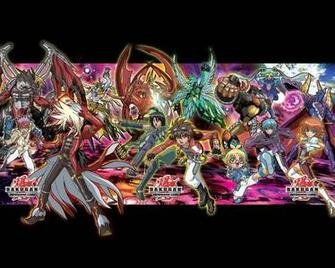 Vizio Bakugan Defenders Of The Core Videogame Wallpaper