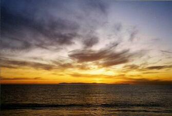 California Sunset Wallpaper