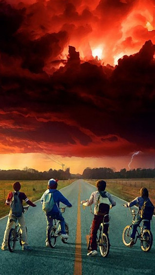 Edits By Teringer Stranger Things Phone Wallpaper Please Like