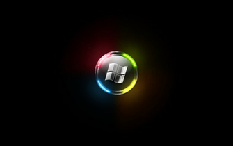 Microsoft Windows On A Black Background Wallpaper And Image