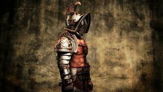 Style Warrior Flesh Gladius Helmet Gladiator Armor Wallpaper