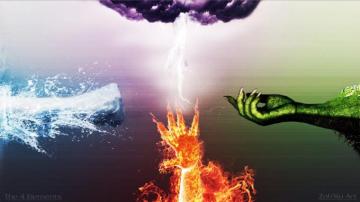 The Four Elements Eyeswideshut Of Nature Earth Air