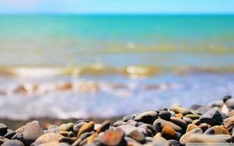 Beach Stones 4k HD Desktop Wallpaper For Ultra Tv Dual
