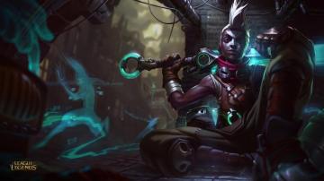 Ekko Classic Skin Wallpaper League Of Legends