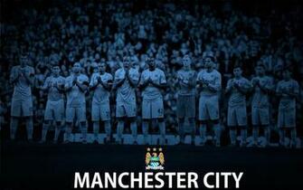 Wallpaper Manchester City Full Team