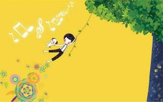 3d Wallpaper Custom Photo Wall Paper Kids Room Children S Music