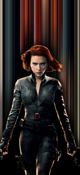 Black Widow iPhone Wallpaper