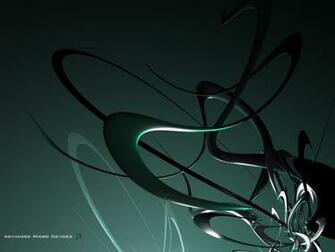 Amd 3d Green Desktop Pc And Mac Wallpaper