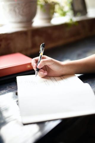 Women Writing Pictures Image