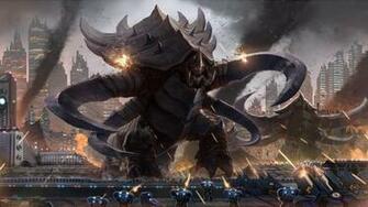Starcraft Zerg Terran Ultralisk Ii Wallpaper