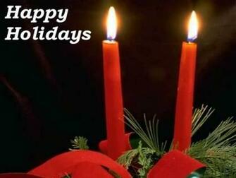 Christmas Candles Wallpaper Background