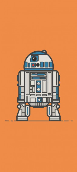 R2 D2 HD Mobile Wallpaper Star Wars Art
