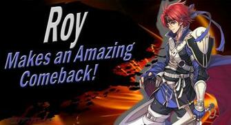 Roy Back For Ssb4 By Elemental Aura