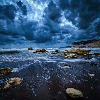 Macbook Pro Retina Wallpaper Beach Stormy Scene