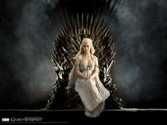 Daenerys Targaryen Iron Throne Game Of Thrones Wallpaper