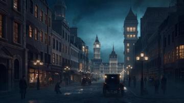Cmv On Victorian London Street