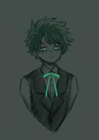 Bnha Au Inverted Villaindeku Izukuvillain Midoriya Izuku
