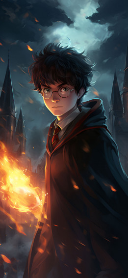 Aesthetic Harry Potter Dark Wallpaper