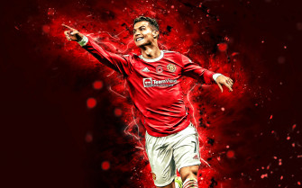 Wallpaper 4k Cristiano Ronaldo Manchester
