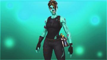 Fortnite Wallpaper Ghoul Trooper Broken Panda