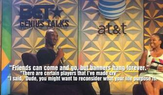Kobe Bryant Talks About Making A Teammate Cry Friends Can Come