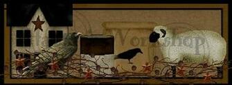 Hattie S Workshop Country Primitive Graphics New