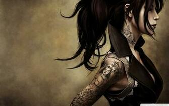 Kat Von D HD Wallpaper Res Desktopas