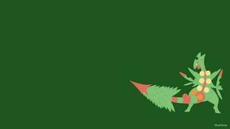 Mega Sceptile Minimalist By Leteras