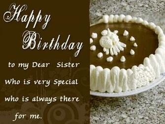 Happy BirtHDay Sister Greeting Cards HD Wishes Wallpaper