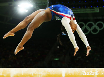 Gravity Defying Pictures Of Simone Biles At The Olympics