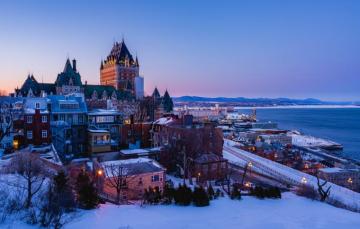 Wallpaper Winter Snow River Building Home Canada