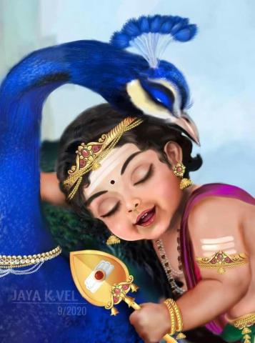 Gayathri Kannappan On Pencil Sketches Lord Murugan