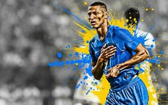 Wallpaper Richarlison Brazil National Football Team