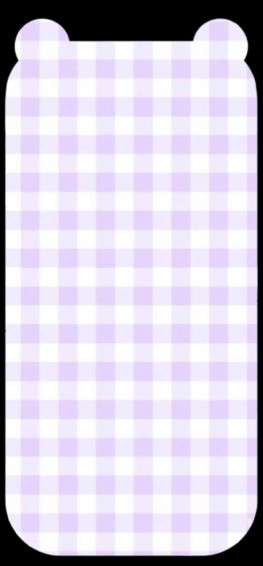 Cute And Playful Purple Bear Wallpaper