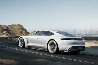 800v White Porsche Taycan Supercar Electric Cars