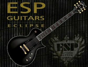 Esp Guitars Eclipse Guitar Wallpaper