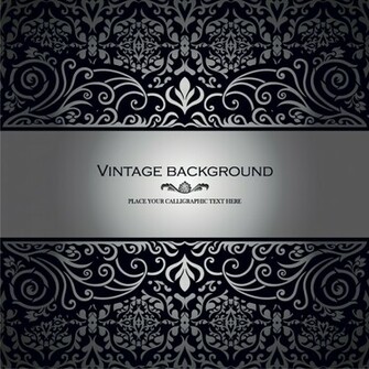 Black And Grey Vintage Background