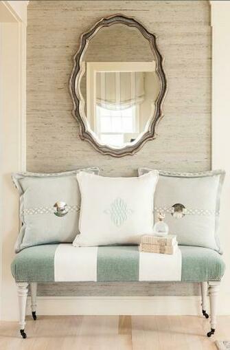 Entryway Decor Ideas Great With Grasscloth Wallpaper Custom