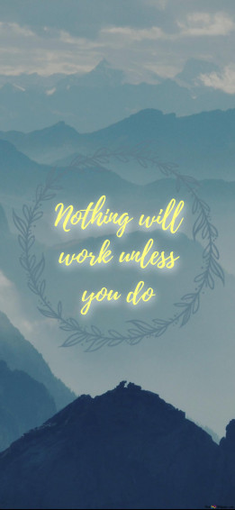 Work Hard HD Wallpaper