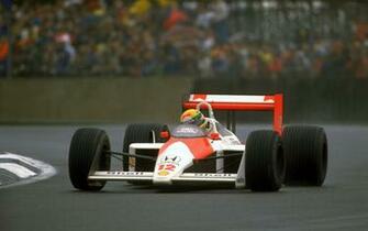 British Gp Ayrton Senna Wallpaper