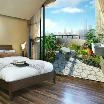Buy Shipping Fashion 3d Wallpaper Murals Balcony Tv Wall
