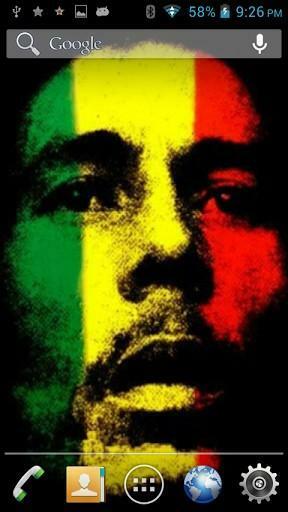 Bigger Bob Marley Live Wallpaper For Android Screenshot