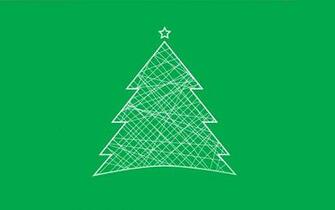Wallpaper Christmas Minimalist Tree Desktop