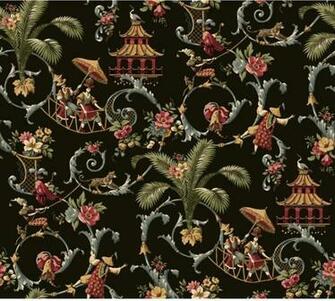 Wallpaper Wa7769 Mandarin Prose Oriental Asian Toile