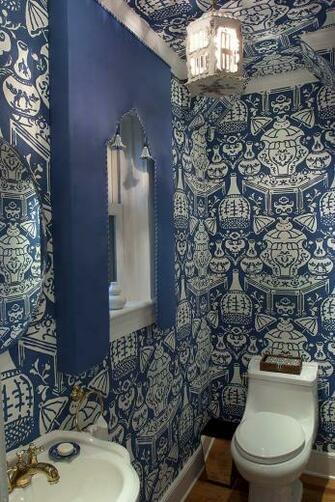 By David Hicks For Clarence House Via Of Fifty