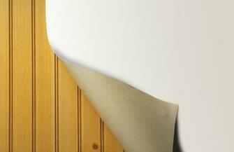 Wallpaper Over Paneling